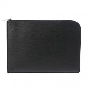 Louis Vuitton Epi Pochette Jour Noir Black Clutch Bag